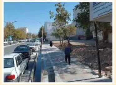 عقب نشینی ملک واقع در خیابان امام خمینی ره