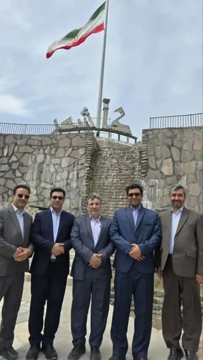 بازدید دکتر حجتی، نماینده اعزامی دکتر نصرتی رئیس سازمان شهرداری‌های کشور، از پروژه‌های شهرداری کاشمر