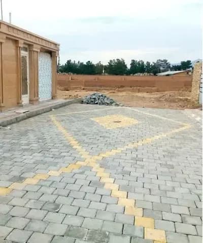 📷گزارش تصویری|  عملیات‌نصب تایل بتنی کوچه نقابی ۱۶/۱