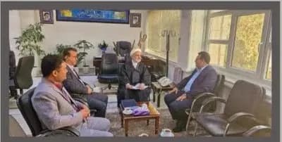 دیدار با حضرت حجت السلام و المسلمین جناب آقای عسکری معاون محترم فرهنگی، اجتماعی و زیارت استانداری خراسان رضوی
