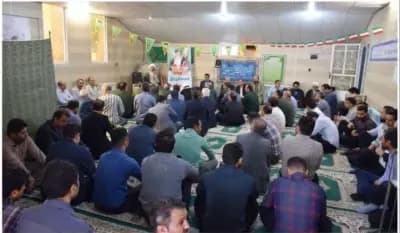 📷گزارش تصویری|   برگزاری زیارت عاشورا و جلسه بصیرتی با موضوع حضور گسترده در انتخابات و سخنرانی حجت‌الاسلام والمسلمین دکتر طاهری امام جمعه محترم شهرستان با حضور مدیر کل دفتر امور شهری و شوراهای