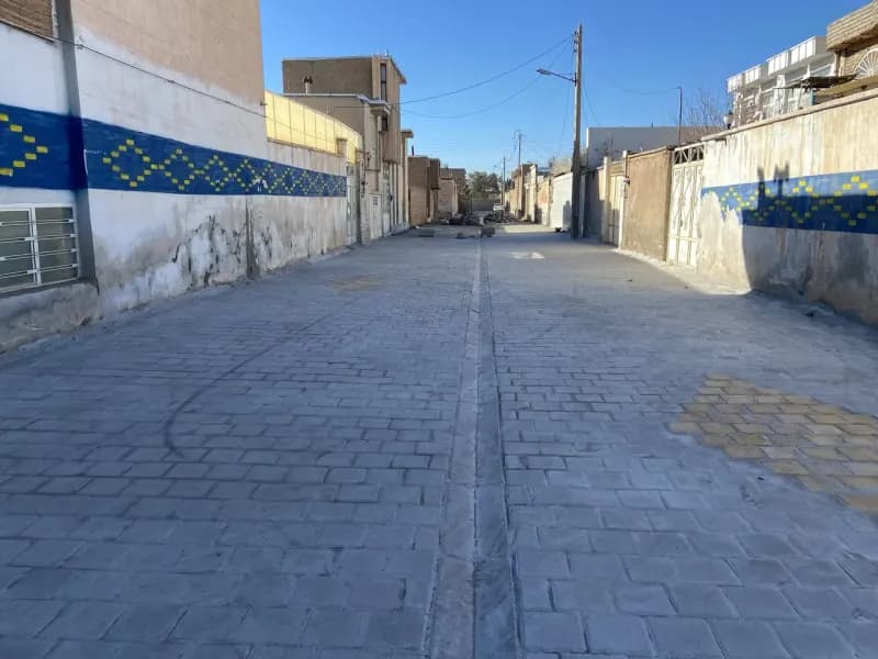 گزارش تصویری 📸|  پایان عملیات تایل فرش معابر شهری خیابان شهید ترابی۱۷