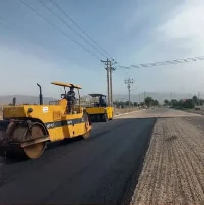 📷گزارش تصویری| عملیات آسفالت بلوارمجلس (ضلع غربی آرامگاه شهیدمدرس)