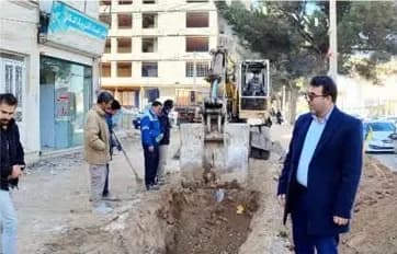 بازدید شهردار از پروژه های عمرانی فعال در سطح شهر