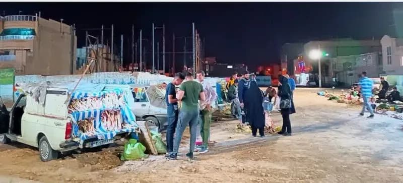 📷گزارش تصویری|  جمع آوری و سازماندهی فروشندگان سیار توسط شهرداری کاشمر