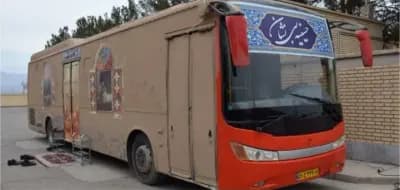 برپایی حسینیه بی نشان در محلات و مدارس شهر کاشمر