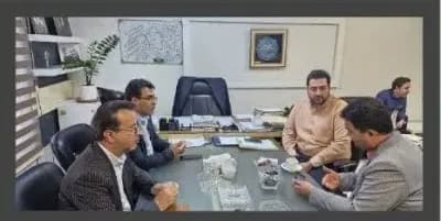 جلسه بررسی مطالبات در دفتر معاون محترم املاک و حقوقی اداره کل راه و شهرسازی استان خراسان رضوی
