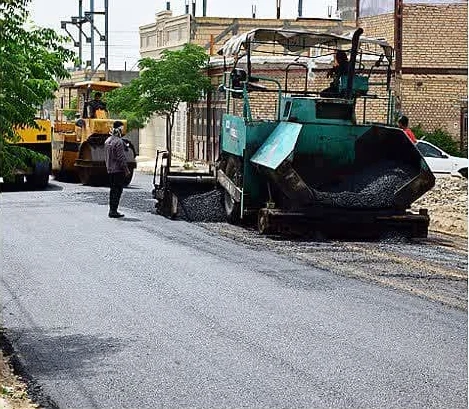 📸گزارش تصویری || عملیات روکش آسفالت کوچه شهید صادقی 10