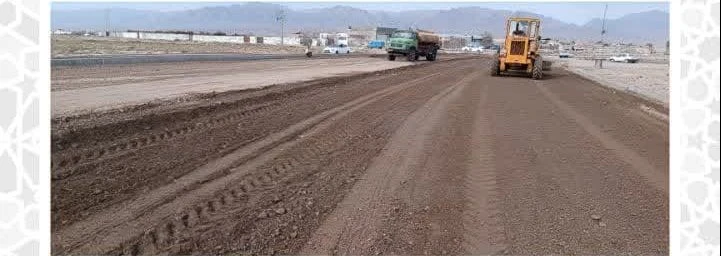 عملیات زیرسازی وریگلاژ بلوارضلع شمالی ايران‌خودرو