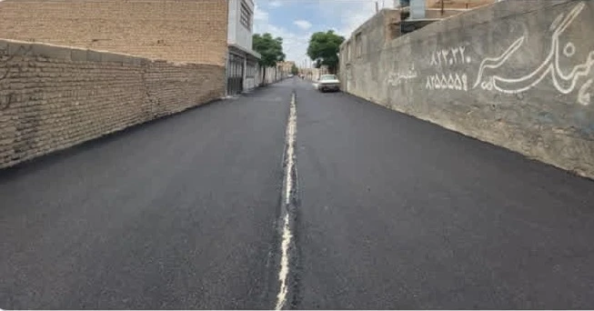 📷گزارش تصویری| اجرای عملیات آسفالت خیابان بوستان ۵