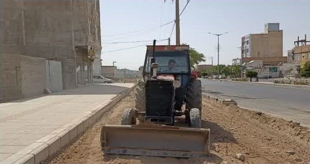 زیر سازی بولوار معلم