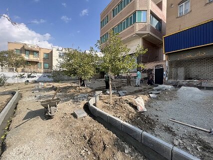 احداث پارک محله‌ای خیابان ولیعصر