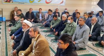برگزاری مراسم زیارت عاشورا همزمان با هفته بسیج