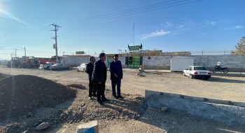 📷گزارش تصویری| بازدید شهردار از پروژه عمرانی بلوار مقابل کلانتری ۱۱ (بلوار جانبازان)