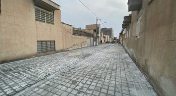 📷گزارش تصویری| اجرای عملیات تایل فرش معابر شهری، خیابان شهید چمران ۱