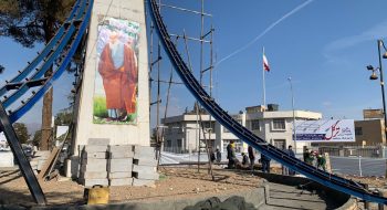 📷گزارش تصویری| ادامه اجرای عملیات بهسازی میدان آزادی(باغمزار)