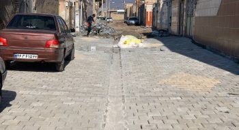 📷گزارش تصویری| ادامه اجرای عملیات سنگ فرش خیابان ۱۵خرداد ۳/۷