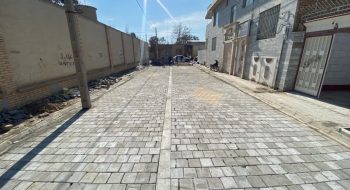 📷گزارش تصویری| اجرا و اتمام عملیات تایل فرش خیابان چمران ۱