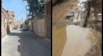 📷گزارش تصویری| قبل وبعد(عملیات تایل فرش کوچه شهید نیازمند۵)