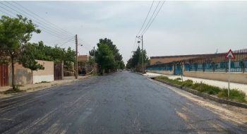 📷گزارش تصویری| عملیات قیرپاشی (ضلع شمالی آرامگاه شهید مدرس)