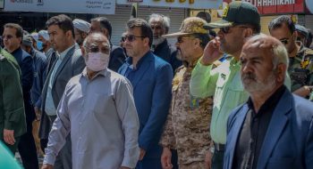 📷گزارش تصویری| حضور مهندس کوهسرخی شهردار، اعضای شورای اسلامی شهر و دیگر مسئولین شهرستان در مراسم راهپیمایی روز قدس