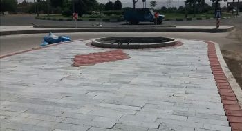 📷گزارش تصویری| ادامه عملیات کفسازی دوربرگردان حاشیه شمالی میدان مغان