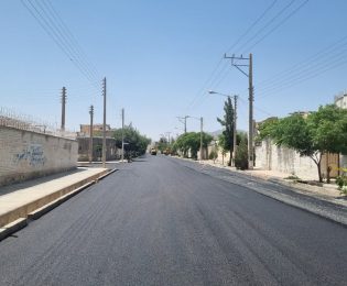 📸گزارش تصویری|| اجرای عملیات روکش آسفالت خیابان امام علی(ع)
