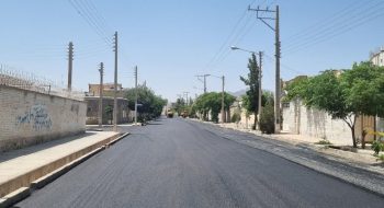 📸گزارش تصویری|| اجرای عملیات روکش آسفالت خیابان امام علی(ع)