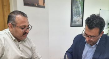 دیدار شهردار کاشمر آقای مهندس کوهسرخی با آقای دکتر سرلک مدیر کل محترم نظارت برطرح‌های توسعه و عمران وزارت راه وشهرسازی