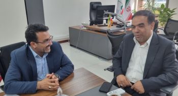 دیدار شهردار کاشمر آقای مهندس کوهسرخی با آقای دکتررضایی معاون محترم املاک وحقوقی سازمان ملی زمین ومسکن کشور