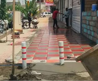 📸گزارش تصویری||  عملیات کف سازی حاشیه شرقی خیابان خرمشهر(حدفاصل خرمشهر۷و۹)