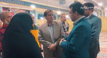 🎥ویدیو| دیدار شهردار، معاونان و اعضای شورای اسلامی شهر کاشمر با اهالی شریف محله دانش در مسجد خاتم الانبیا