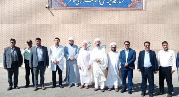 بازدید از محل عرضه دام و کشتارگاه دام شهرستان کاشمر