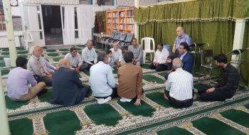 📷گزارش تصویری| دیدار مردمی شهردار کاشمر جناب مهندس کوهسرخی درمسجد پنج تن خیابان اباذر