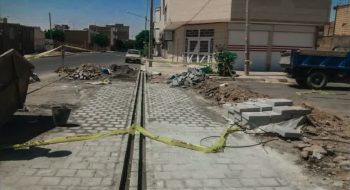 📸گزارش تصویری|| اصلاح ورودی کوچه ظهورترشیز۱۲جهت تسهیل در تردد وسایل نقلیه