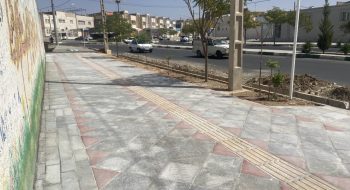 📷گزارش تصویری| اتمام اجرای عملیات تایل فرش معابرشهری، خیابان دانش(بین دانش ۴ و ۶)