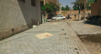 📷گزارش تصویری|  شروع عملیات نصب تایل بتنی کوچه فاطمیه ۱۵