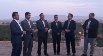 📷گزارش تصویری| بازدید مسئولین محترم شهرستان از محل تشییع و تدفین شهدای گمنام