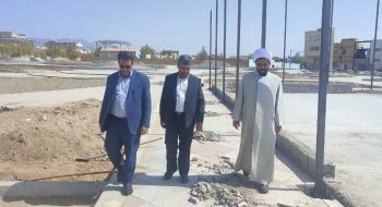 📷گزارش تصویری| بازدید شهردار محترم آقای مهندس کوهسرخی به اتفاق اعضای محترم شورای اسلامی شهر کاشمرجناب سرهنگ زاده اکبر عضو محترم شورا و رییس شورای اسلامی شهرستان کاشمر وحاج آقای خزاعی از روند اجرایی عملیات پارک دانش
