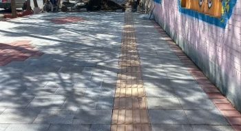 📷گزارش تصویری|عملیات سنگ فرش پیاده رونبش کوچه سلمان فارسی ۲۱