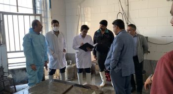 📸گزارش تصویری|  بازدید سرزده ناظرین عالی شبکه دامپزشکی استان به همراه مهندس نجار معاونت خدمات شهری از روند اجرایی و بهداشتی کشتارگاه دام و بررسی موانع و مشکلات موجود، بازدید از روند انجام کارهای عمرانی و دستورات لازم برای رفع موانع و مشکلات موجود