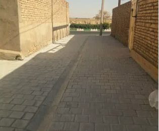 📷گزارش تصویری|  عملیات‌نصب جدول کانیووسط ونصب تایل بتنی کوچه سجاد۲