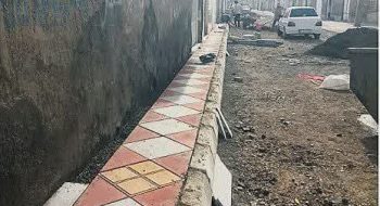 📷گزارش تصویری|  عملیات پیاده روسازی وسنگ فرش خیابان قائم ۳۲