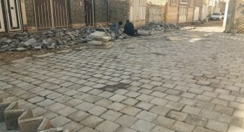 📷گزارش تصویری|  عملیات نصب جدول کانیووسط ونصب تایل بتنی خیابان امام موسی صدر(کوچه احسان)