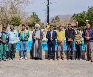 📷گزارش تصویری|  بازدید شهردار محترم کاشمر جناب مهندس کوهسرخی به همراه امام جمعه دانشمند مردمی و محبوب شهرستان کاشمر جناب آقای دکتر طاهری از پروژه های زیبا سازی سطح شهر و تقدیر و تشکر از پرسنل خدوم شهرداری