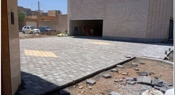 📷گزارش تصویری|  ادامه عملیات کفسازی ونصب تایل بتنی کوچه ۱۵خرداد۱۸