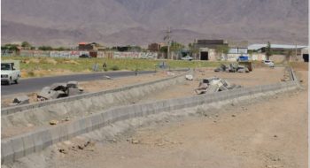 اجرای آیلندمیانی ضلع غربی شهرک صنعتی پشت ایران خودرو