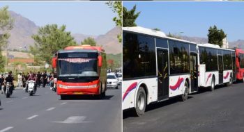 خداقوت به سازمان حمل و نقل همگانی شهرداری کاشمر که برای راحتی شهروندان در روز اربعین خدمت رسانی کردند.