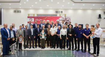 برگزاری مراسم تقدیر و تشکر از آتش نشانان شهرداری کاشمر