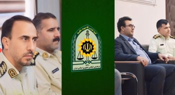 دیدار مهندس کوهسرخی شهردار کاشمر بهمراه اعضای شورای اسلامی با جناب سرهنگ مشهدی فرماندهی نیروی انتظامی به مناسبت هفته نیروی انتظامی